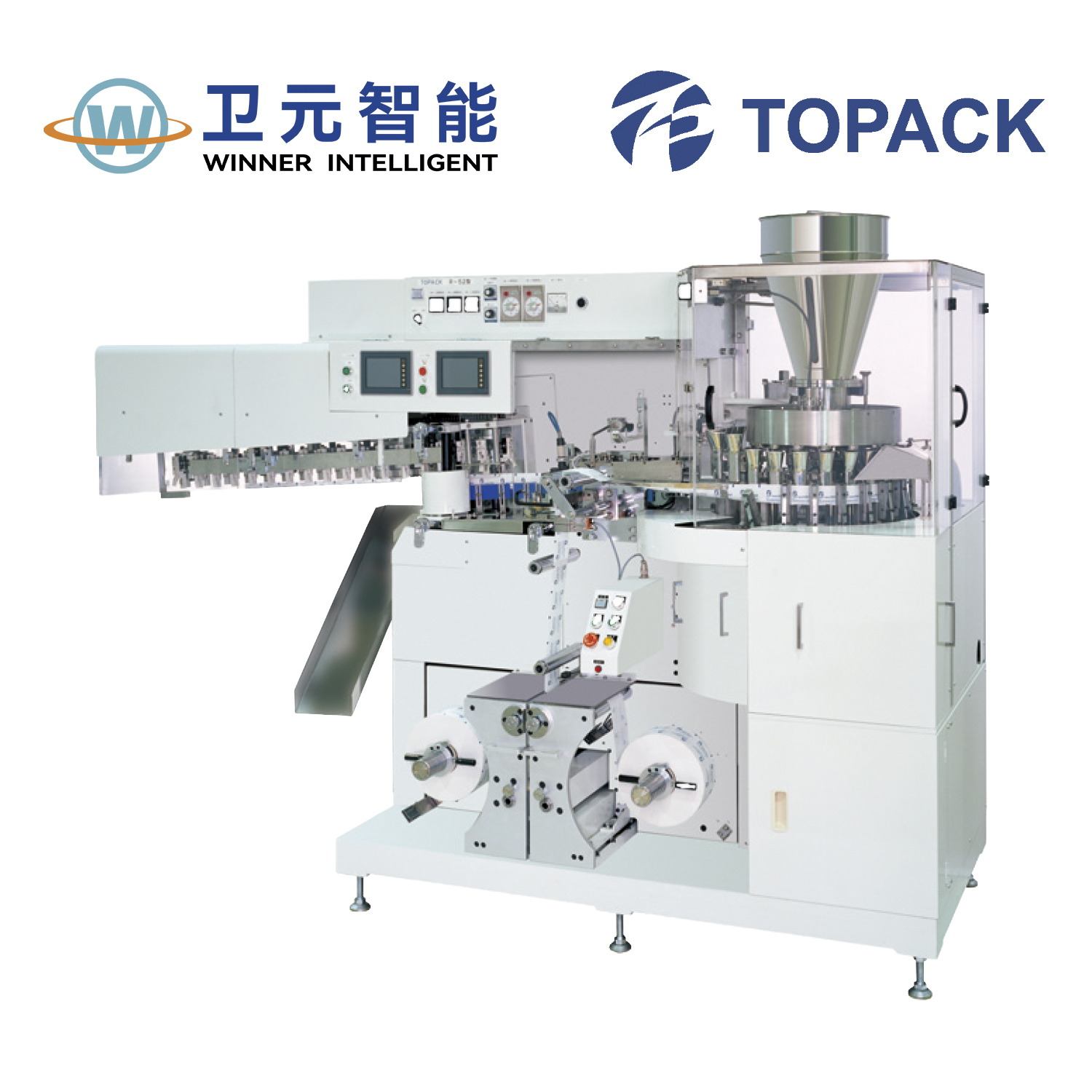 TOPACK超高速三邊封/四邊封制袋充填包裝機